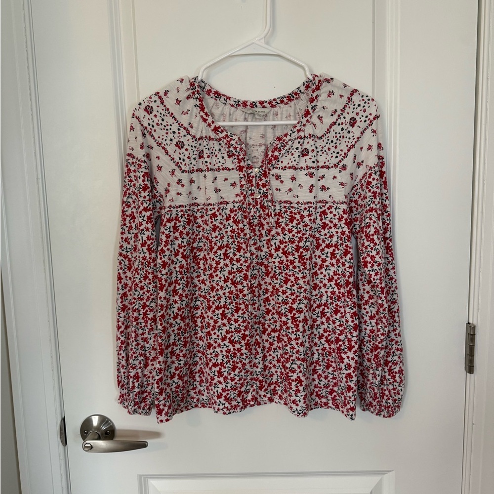 Lucky Brand Floral Blouse